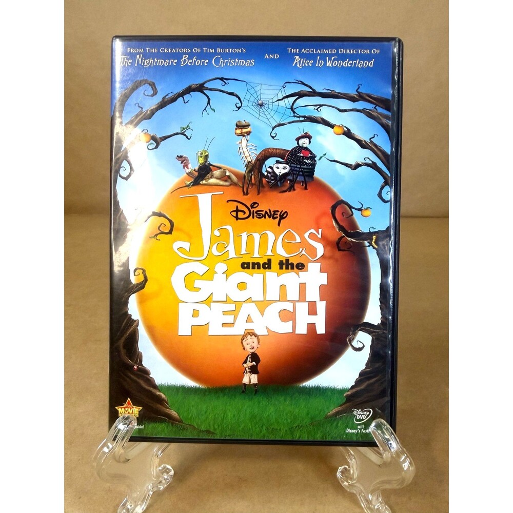 James and the Giant Peach DVD Special Edition 2010 Disney Roald Dahl Tim Burton